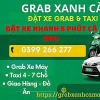 Grab xanh Cà Mau - Grab giá rẻ